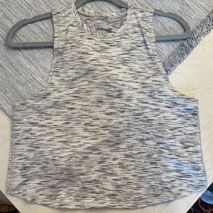 Lululemon space dye cropped tank sz 4